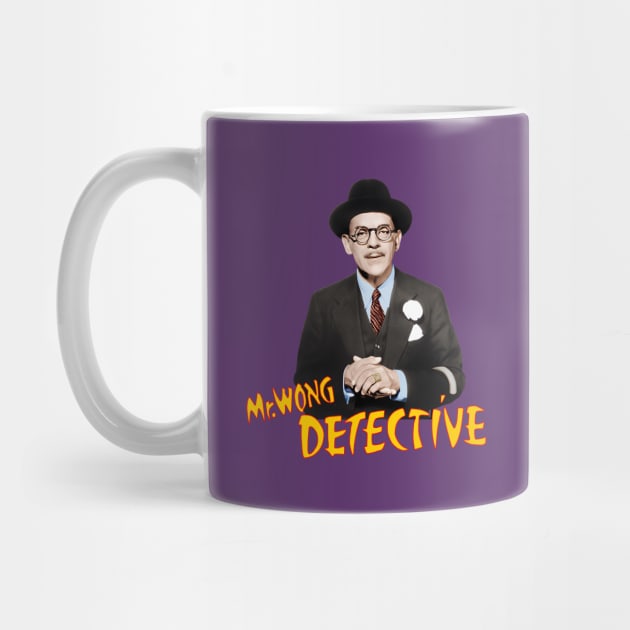 Mr Wong Detective - Boris Karloff by wildzerouk